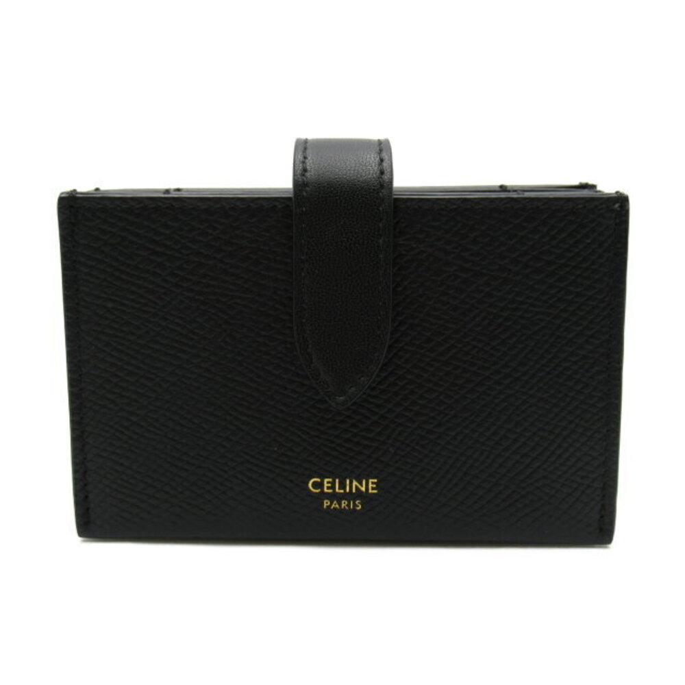Celine Calfskin Black Leather Business Accessories Holder Accessory Wallet - Picture 2 of 7